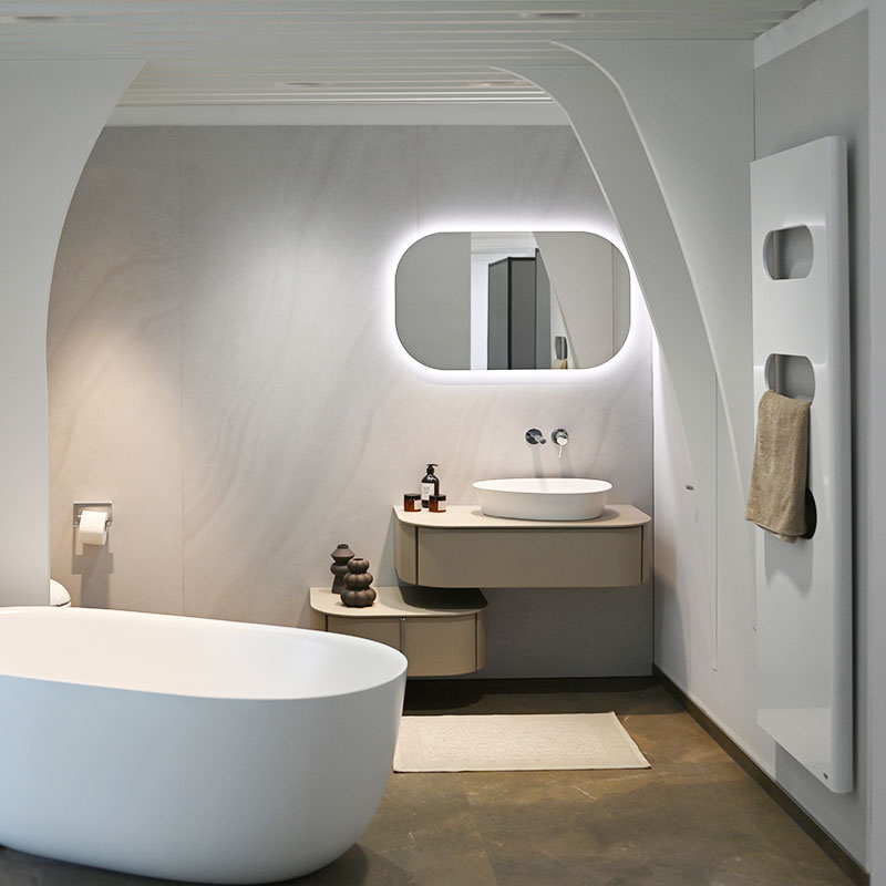 Bild von einem schönen Badezimmer